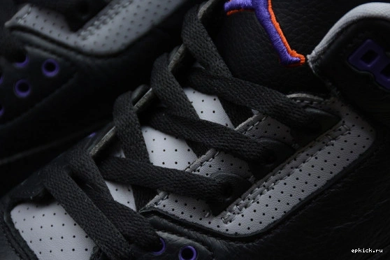 Cheap EP Air Jordan Purple Black CT8532-050 Court Retro 3 CT8532-050 0119